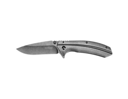Kershaw Filter Drop Point Assisted Folding Pocket Knife, 3.25", Black - 1306BW
