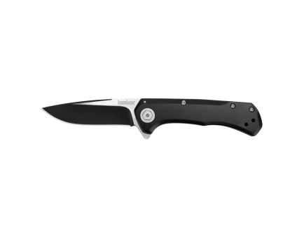 Kershaw Showtime 3" Drop Point Folding Knife, Black Oxide