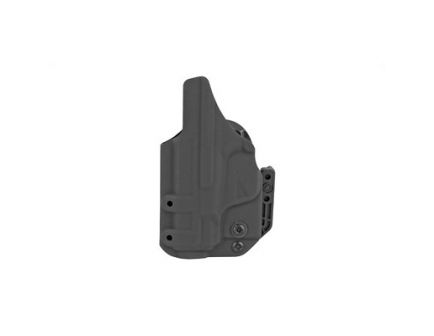 L.A.G. Tactical Appendix MK II IWB RH Holster Fits 3" S&W SHIELD 9/40, Black Kydex - 80301
