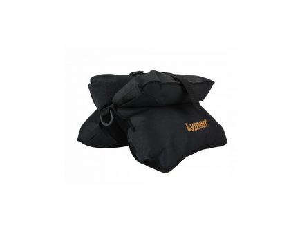 Lyman Filled Match Shooting Bag and Bag Jack Combo Kit, 600 Denier Nylon, Black - 7837815