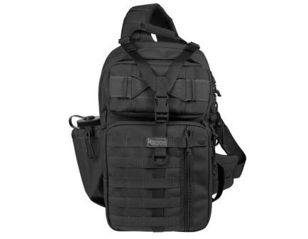 Maxpedition Kodiak Gearslinger Single Shoulder Backpack, 1000 Denier Nylon Fabric, Black - 0432B