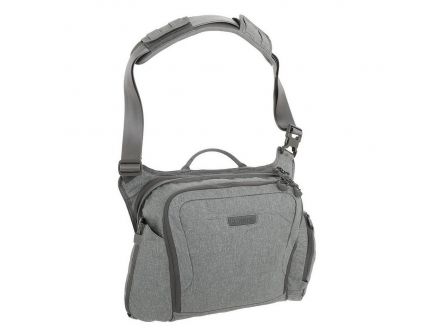 Maxpedition Entity Large Crossbody Bag, 500 Denier N/P Hybrid Heathered Fabric, Ash - NTTCBLAS