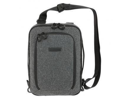 Maxpedition Entity Large Tech Sling Bag, 500 Denier N/P Hybrid Heathered Fabric, Charcoal - NTTSLTLCH