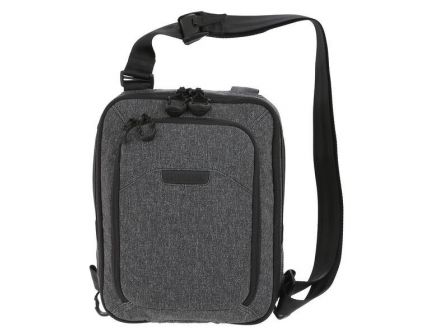 Maxpedition Entity Small Tech Sling Bag, 500 Denier N/P Hybrid Heathered Fabric, Charcoal - NTTSLTSCH