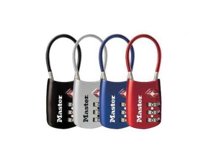 MasterLock One Flexible TSA Approved Combination Lock, Assorted Colors - 4688D