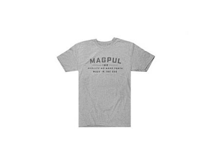 Magpul Go Bang Parts Tee Shirt  XLarge, Athletic Heather - MAG1112
