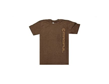 Magpul Vert Logo Tee Shirt  XLarge, Brown - MAG1113