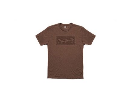 Magpul Rover Block Tee Shirt Medium, Brown Heather - MAG1116