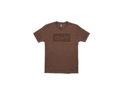 Magpul Rover Block Tee Shirt XLarge, Brown Heather - MAG1116