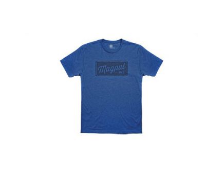 Magpul Rover Block Tee Shirt Medium, Royal Heather - MAG1116