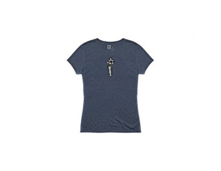 Magpul Hula Girl Women's Tee Shirt Large, Navy - MAG1124