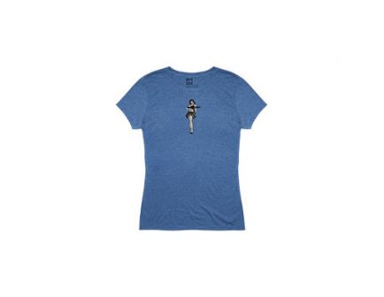 Magpul Hula Girl Women's Tee Shirt XLarge, Royal Heather - MAG1124