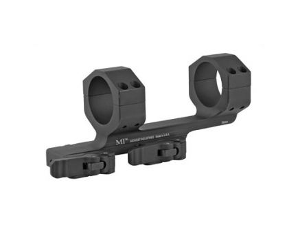 Midwest Industries 35mm QD Ring Mount Fits Picatinny Rail, Black - MI-QD35SM