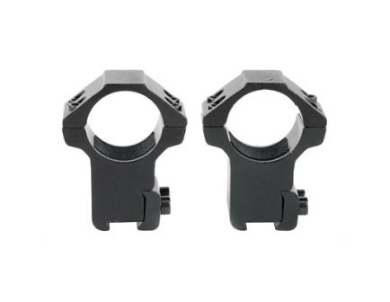 NCSTAR 2 Piece 3/8" Dovetail Rings Supports 1" Scope Tubes , Black - RB27
