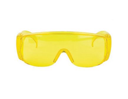 Radians Coveralls Goggles, Fits Over Prescription Glasses, Amber - CV0040