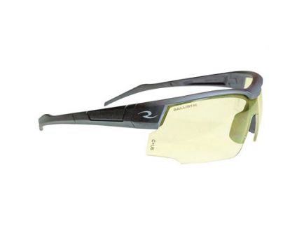 Radians Skybow Ballistic Rated Shooting Glasses With Rubberized Nosepiece, Yellow - SB01Y0CS