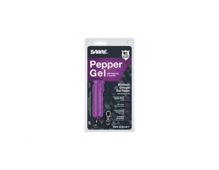 Sabre Pepper Gel w/ Flip-Top Case, Purple - F15-PRUSG