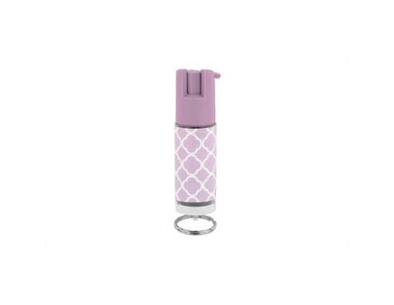 Sabre .54oz Pepper Spray, Dusk Purple Hardcase w/ Key Ring - KR-DL-DP-200-02
