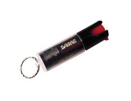Sabre .54oz Pepper Spray Key Chain w/ Red Pepper, CS Tear Gas & UV Dye - KR-14