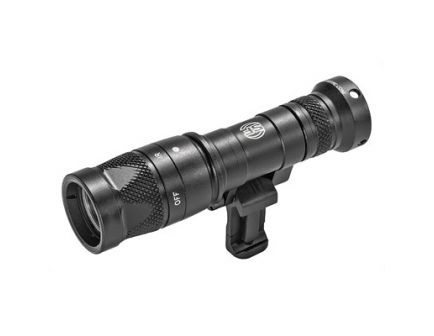 SureFire 340V Scout Pro LED 250 Lumen White/IR Flashlight With Picatinny Mount And Z68 Tailcap, Black - M340V-BK-PRO