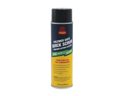 Shooter's Choice Polymer Safe Quick Scrub, 12 oz Aerosol Can - SHF-PSQ12