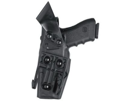 Safariland Model QLS 19 Locking Fork, 9-1/4" L x 6-1/4" W x 2-1/2" H, Black - 6004-19-2