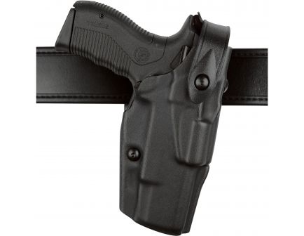Safariland ALS/SLS Right Hand Glock 19 Mid Ride Level III Retention Duty Holster, Black - 6360-2832-411