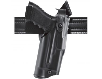 Safariland ALS/SLS Left Hand Glock 17 Mid Ride Level III Retention Duty Holster, Black - 6360-83-131