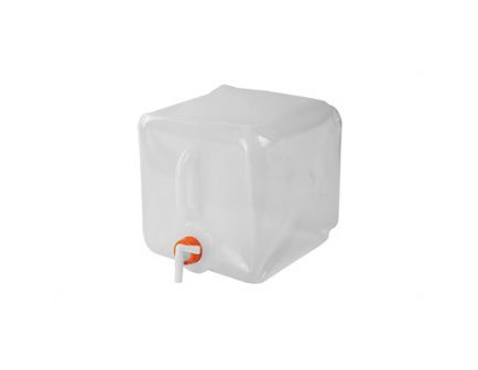 Ultimate Survival Technologies 12"x9"x10" Cube Water Carrier 5-Gal, Clear - 20-02134-10