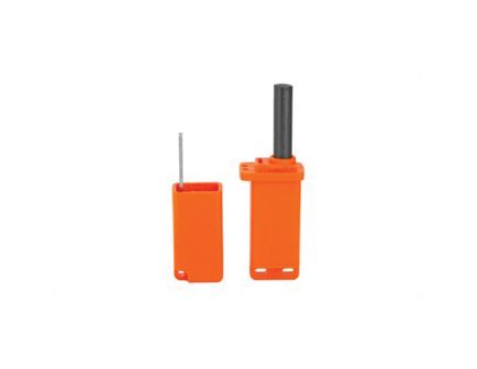 Ultimate Survival Technologies Strikeforce Fire Starter w/ Tinder, Orange - 20-12147