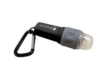 Ultimate Survival Technologies SplashFlash LED Flashlight w/ Carabiner Keychain, Black - 20-17001-01