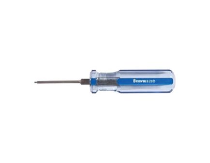 Brownells 1/16" x 6.25" Allen Head Fixed Blade Screwdriver