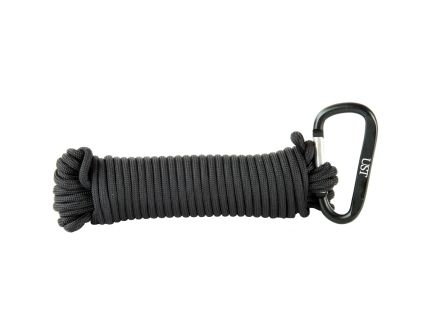 Ultimate Survival Technologies 550lb test 100% Nylon, 30 Feet Paracord, Black - 20-5C30-20