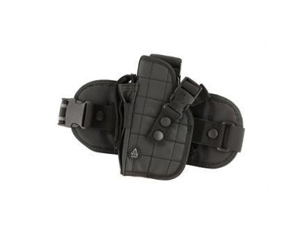 Leapers UTG Special Ops Universal Leg Holster Fits Most Large Autos, LH, Black - PVC-H178BL