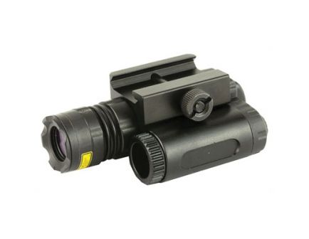 Leapers UTG Bull Dot Laser Compact Fits PicatinnyWeaver Black - Instant Target Aiming Green Laser - SCP-LS289S
