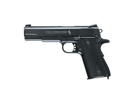 Umarex Colt Commander 4.5" 325 fps .177 BB Pistol, Black - 2254028