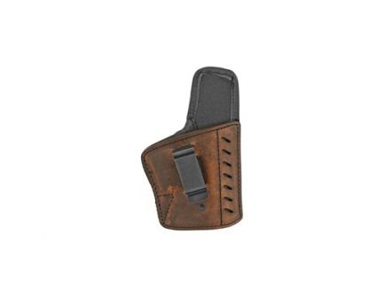 Versacarry Comfort Flex Essential RH IWB Double Stack Holster, Distressed Brown Leather - CFE2111-1