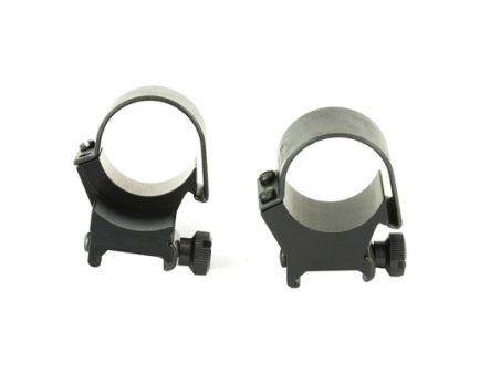 Weaver Detachable Top Mount High Extension 30mm Scope Rings, Matte Black - 49152