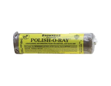 Brownells 140 Grit Polish-O-Ray, 2.42 lb Plastic Tube