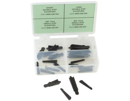 Brownells Rear Sight Elevator Kit, Black