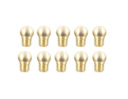 Brownells #4 Shotgun Sight Refill, Gold Pack of 10