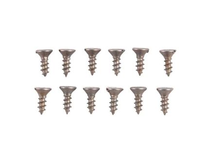 Brownells #2 x 0.25" Flat Head Wood Screw, Pack of 12