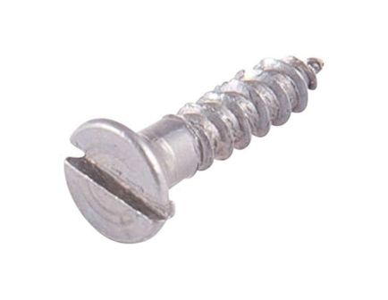Brownells #6 x 0.63" Flat Head Wood Screw, Pack of 12