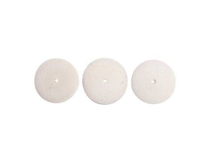 Brownells Unmounted Felt Bob Knife Refill Pack, Pack of 3