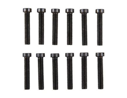 Brownells #6-48 x 0.75" Fillister Head Long Screw, Black Pack of 12