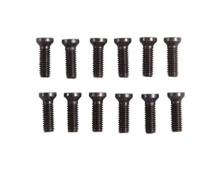 Brownells #6-40 x 0.37" Weaver Oval Socket Screw, Blue Pack of 12