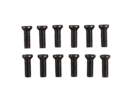 Brownells #6-48 x 0.37" Weaver Oval Socket Screw, Blue Pack of 12