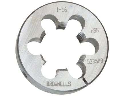 Brownells #1-16 Barrel/Receiver Die