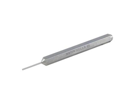 Brownells Model 1 #1 Long Length Cup Tip Punch