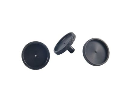 Brownells 7/8" x 0.05" Target Peep Fits Williams 5D/Target Foolproof, Black Pack of 3